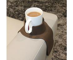 COUCHCOASTER - Le Porte-gobelet Ultime pour Votre Sofa, Couleur café