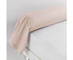 Douceur dIntÃ©rieur Lina Taie de Traversin, Coton, Nu, 85 x 185 cm