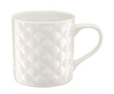 AMBITION Glamour Tasse Ã cafÃ© en Porcelaine Blanc 420 ML