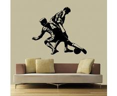 TATOUTEX 3613242323942 Sticker Mural, Bleu FoncÃ©, L 56cm x H 50cm