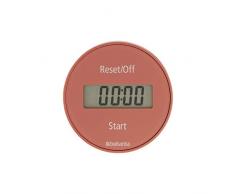 Brabantia - 121982 - Minuteur de cuisine - Terracotta Pink