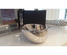 Philippi Scoop Snack Bol, Acier Inoxydable, Argent, 15Â x 15Â x 9Â cm