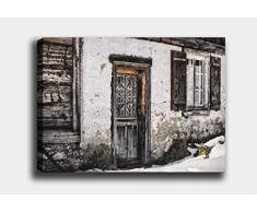 Bonamaison Peinture sur toile, multicolore, 30 x 40 cm - ConÃ§u et fabriquÃ© en Turquie