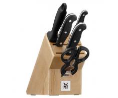 WMF 1895119992 Bloc à Couteaux 6 Pièces, Acier, Multicolore, 39 x 22 x 16 cm