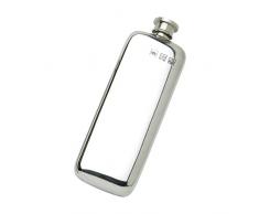 Edwin Flasque & Co Uni de Coffre Design avec Touch Marques et Doux en Forme de Coin Spirit Flasque en Ã©tain, 85Â Gram