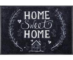 Wash+Dry Tapis, Surface en Polyamide, Gris, 75 x 50 cm