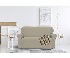 “Fashionable” Housse de canapé, Gris tourterelle, 3 Places