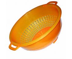 Pica Italia Casalinghi - Passoire en Plastique - Orange, 22Â xÂ 25Â xÂ 10Â cm