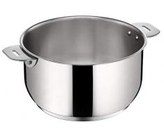 LAGOSTINA SALVASPAZIO 012135031016 Casserole 16 cm inox Tous feux dont induction (anses et poignés vendues séparemment)