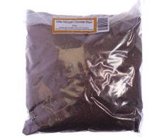 Gemz Hologramme 500Â g Haute Sparkle Paillettes Craft, Maquillage, Nail Art, Visage et Corps, dÃ©coration de Verre de vin, gÃ¢teaux, Brun Chocolat