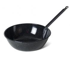 Garcima 5020049 Double Poêle Profonde avec Manche émaillé 34 cm