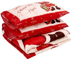 Catherine Lansfield Rétro Père Noël Couette pour lit King Size