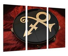 Tableau Moderne Photographique, Impression sur bois, Prince, le symbole, 97 x 62 cm, ref. 26341