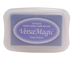 Tsukineko Versamagic Ink Pads Coussin encreur à Finition poudrée - Jolie pétunia