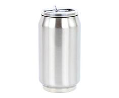 Yoko Design Canette Isotherme Double Paroi en Acier Inoxydable, sans BPA, Gourde réutilisable éco-responsable pour Eau, Sport, Enfant, Bureau, Voyage 280/500/700 mL