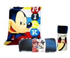 Disney Mickey Couverture Polaire 150 x 100 cm, Multicolore, 150 x 100 cm