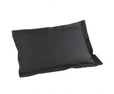 Douceur dIntÃ©rieur Taie dOreillers - Charbon 100 % Coton 50 x 70 cm