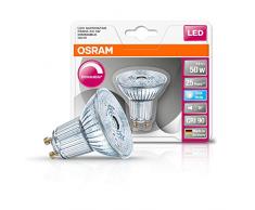 Osram LED SUPERSTAR PAR16 / Spot LED, Culot GU10, Dimmable,5.5W Equivalent 50W, Blanc Froid 4000K, Lot de 1 piÃ¨ce