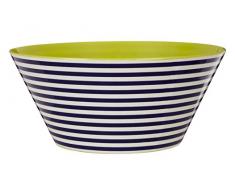 Premier Housewares MIMO Ã Rayures Saladier, MÃ©lamine, Multi/colorÃ©es, 26Â x 26Â x 12Â cm