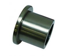 GARDINIA Support Mural pour Tringles de Rideau de 20 mm de Diamètre, Matériel de Fixation Inclus, Montage Mural, Métal, Finition en Acier Inoxydable