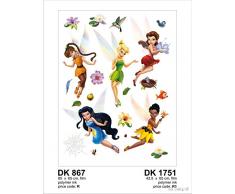AG Disney Fairies/Maxi Stickers muraux Fée Clochette - 42.5x65cm