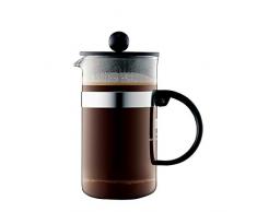 Bodum - 1573-01 - Bistro Nouveau - CafetiÃ¨re Ã Piston 3 Tasses - 0,35 L - Noir