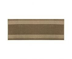 JVL Granada Soutenu Lavable en Machine dentrée de Couloir Tapis, Polypropylène/Latex, Marron/Beige, 180 x 67 x 1.2 cm