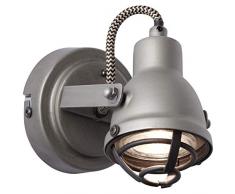 Brilliant Bente Spot mural en métal Burned 5 W