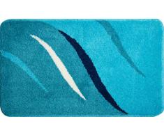 Grund Tapis de Bain AntidÃ©rapant avec Swarovski, 100% Polyacrylique, Ultra Soft, certifiÃ© teÑ certifiÃ©, Garantie 5Â Ans, Crystal Light, Wings - tÃ¼rkis, 70 x 120 cm