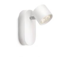Philips STAR Spot LED Lumière dIntérieur Blanc Aluminium