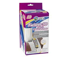 Apex 10177AM Lot de 20 lingettes dépoussiérantes de Remplacement pour Le Balai Twister