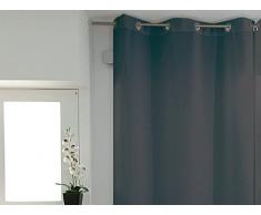 Soleil docre 032233 ALIX Rideau ÃÂ ÃÂ oeillets Polyester Anthracite 135x185 cm