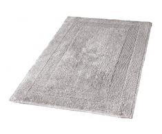 Kleine Wolke 5477146225 Arizona Tapis de Bain Gris / Argent 70 x 120 cm