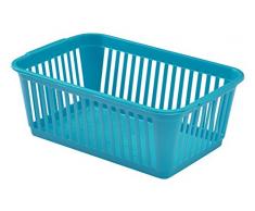 Whitefurze Pratique Panier, Bleu Sarcelle, 30Â cm