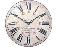 Roger Lascelles Clocks Horloge Motif Glasgow Station Clock