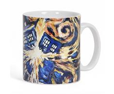 GB eye Ltd Tasse en Bois Motif Doctor Who Exploding Tardis, 15 x 10 x 9 cm