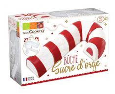 Scrapcooking 1932 Moule Semi-Rigide BÃ»che Sucre dorge + Insert APET
