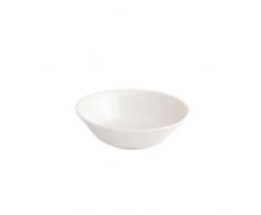 Fairmont and Main Lot de 4 Bols à Soupe/céréales en Porcelaine vitrifiée Blanc Arctique 17 cm