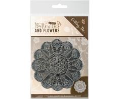 trouver Il Trading Jeanine de Art Classique Papillons et Fleurs Napperon Die, en MÃTAL, Multicolore, 15.88Â x 10.92Â x 0.08Â cm