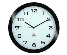 Alba HORISSIMO N Grande Horloge Silencieuse Noir 38 x 5,5 x 38 cm