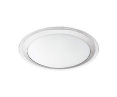 Eglo Competta 1 Plafonnier mural en acier Blanc 24 W