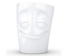 Fiftyeight t018301Â vergnÃ¼gt Mug en Porcelaine 12Â x 10Â x 10Â cm Blanc