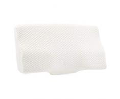 Amazonbasics Oreiller en mousse Ã mÃ©moire de forme Contour avec support pour le cou - 60 x 35 x 11/6 cm