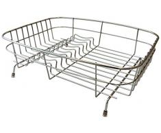 Delfinware Ãgouttoir à Vaisselle Standard en Acier Inoxydable