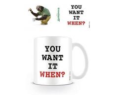 Disney MG23923 Zootropolis (You Want it When) Mug, Céramique, Multicolore, 11oz/315ml