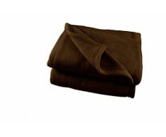 POYET MOTTE POLEX Couverture polaire Polyester Cacao 240 x 260 cm