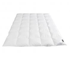 Böhmerwald 260 x 220 cm Couette Duvet doie 13,5 Tog Super King Size 100% Coton Anti-acariens et Duvet pour Exclusiv, Blanc