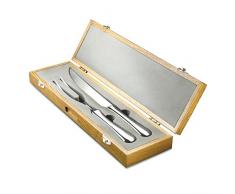 Robert Welch RADBR1090V Ensemble de Couverts Ã dÃ©couper, Acier Inoxydable, Silver,