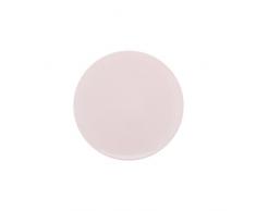 DEGRENNE - Modulo Color lot de 6 assiettes à dessert ronde 23 cm, porcelaine - Rose poudré