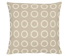 Apeltstoffe Housse de Coussin, Polyester, Sable, 46 x 46 cm